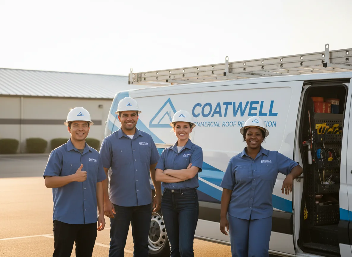 Commercial roof coating company in Sneads Ferry, NC
